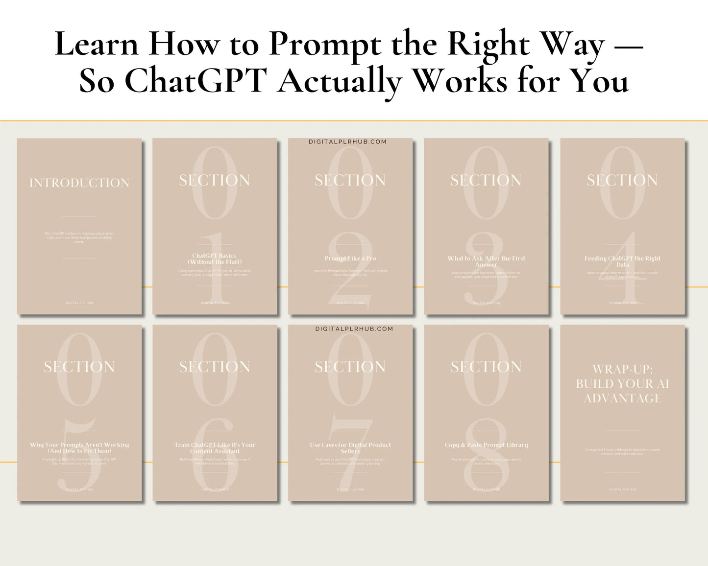 The AI Prompt Guide for Digital Sellers