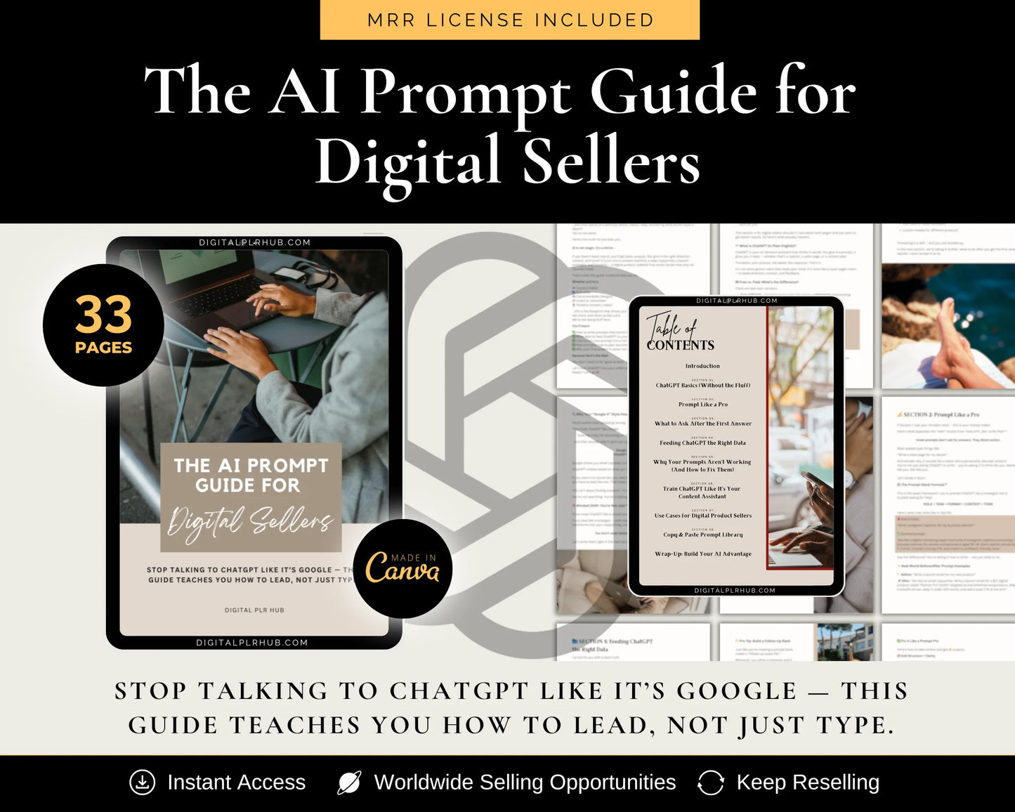 The AI Prompt Guide for Digital Sellers