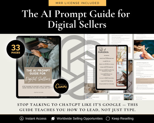 The AI Prompt Guide for Digital Sellers